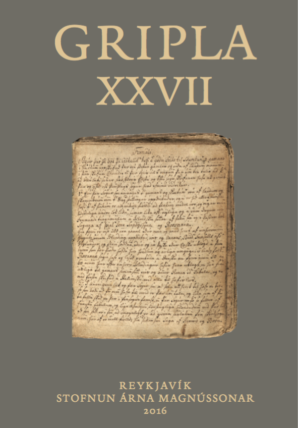 Gripla XXVII