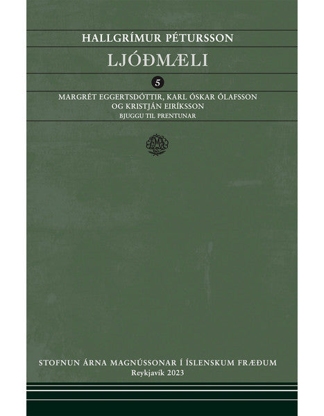 Ljóðmæli Hallgríms Péturssonar 5