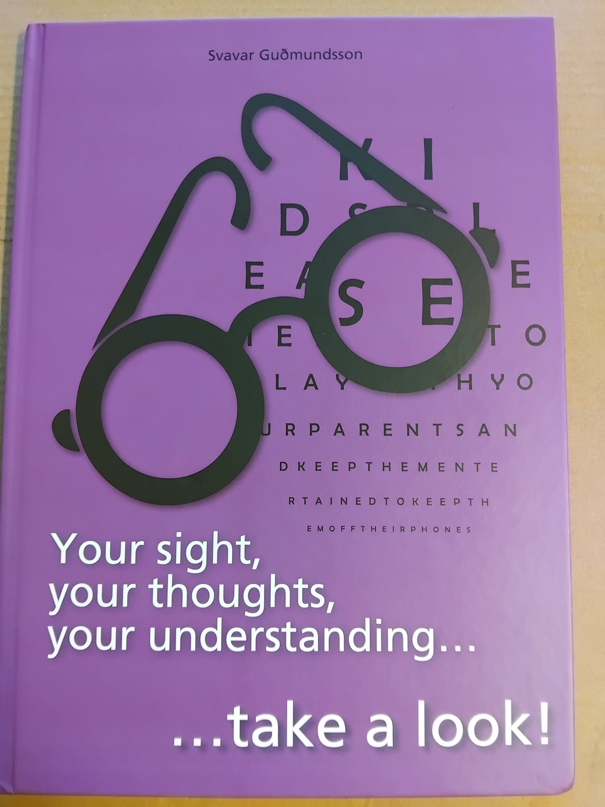 Your sights, your thoughts, your understanding ... take a look. Purple book