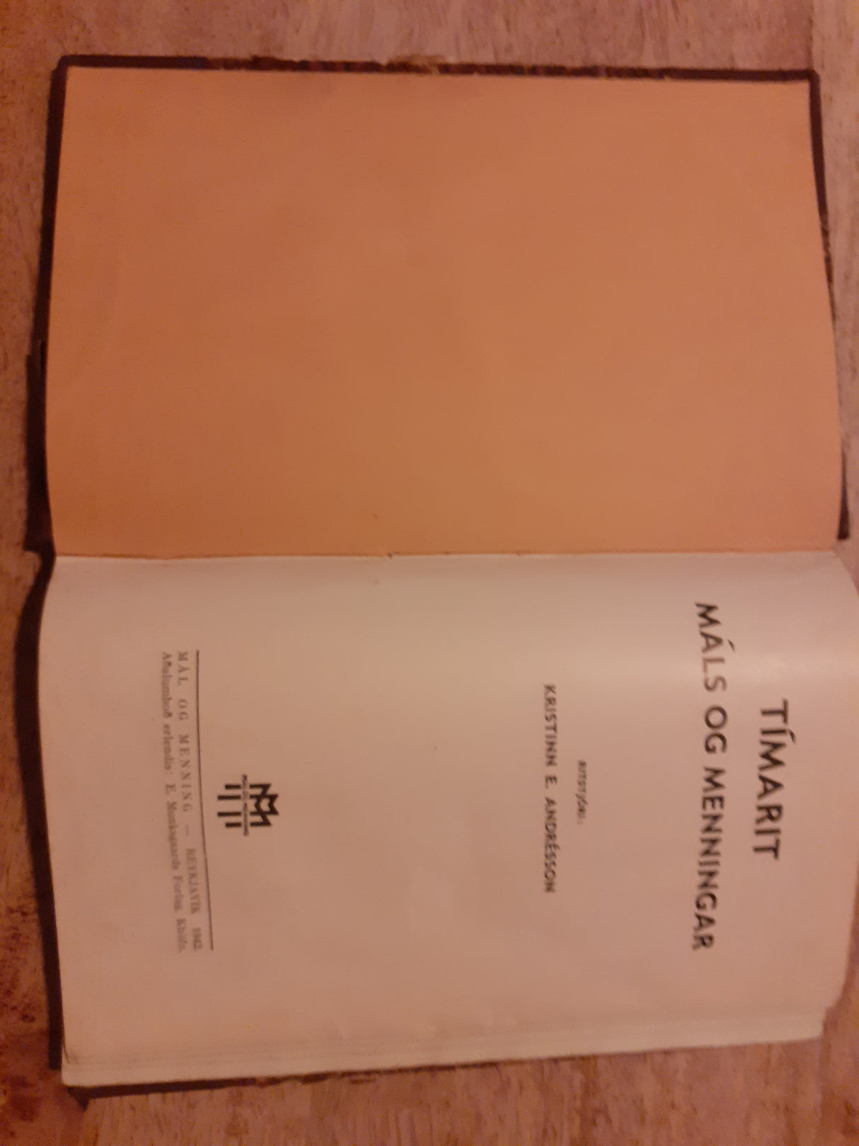 Tímarit mál og menningarr 1942