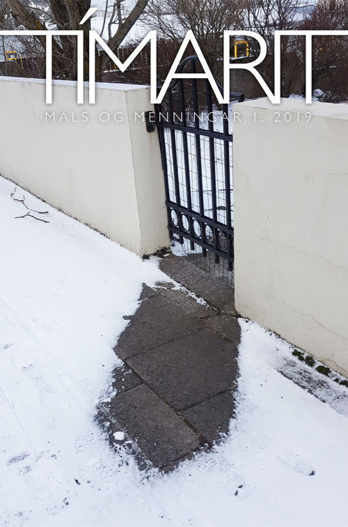 Tímarit Máls og menningar 1. 2019