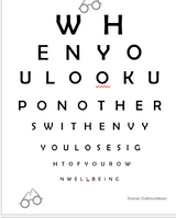 Your sight, your thoughts, your understanding. Green book.